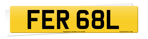 Registration number FER 68L